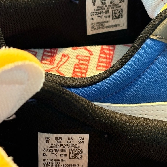 (GS) PUMA Future Rider Play On Low Top Running Shoes Size 6C 372349-05 - Picture 9 of 10